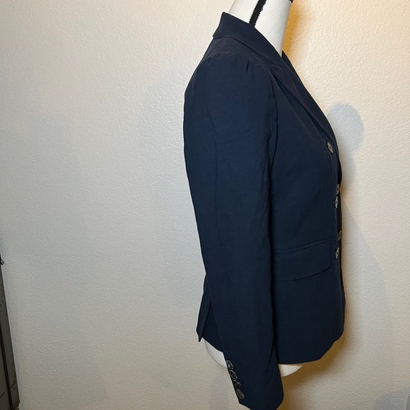 Rebecca Taylor tailored Blazer Jacket Navy size M - Picture 8 of 12
